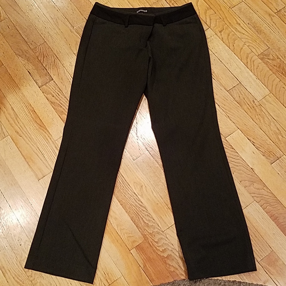 Express Dark Gray Pants - image 1